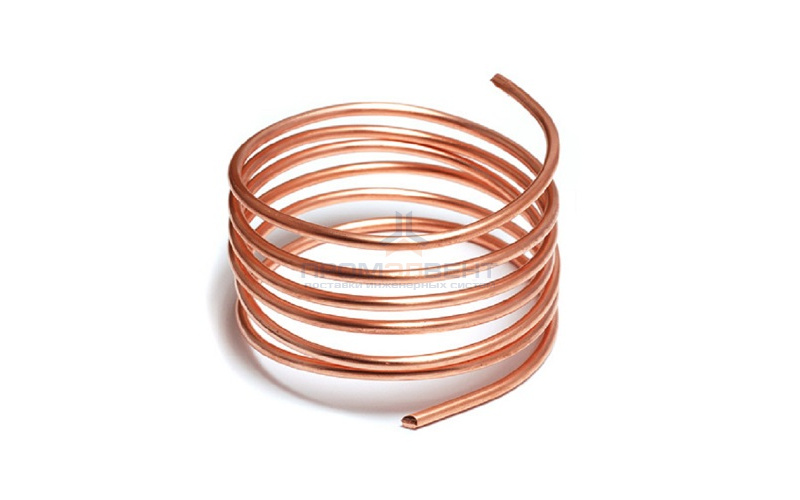 Труба медная отожженная Wieland SANCO - 8x1.0 (бухта 50 м.)