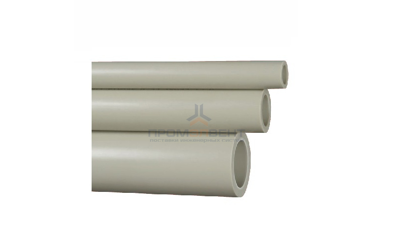 Труба полипропиленовая FV-Plast CLASSIC - 32×2,9 (PN10, штанга 4м, цвет серый)