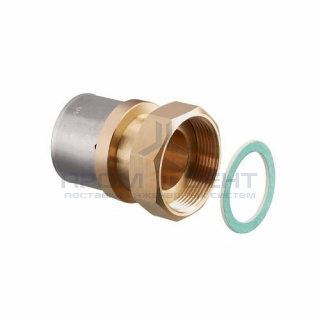 Переход на накидную гайку Oventrop Cofit P - 40x3.5 x 1"1/2 (прессовой, латунь)