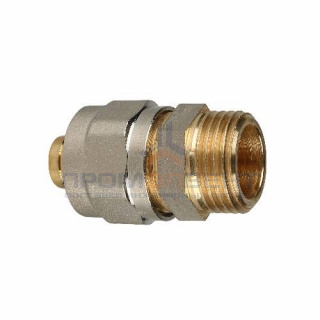 Переход на наружную резьбу STOUT - 16 x 1/2" (винтовой, для металлопластиковых труб)