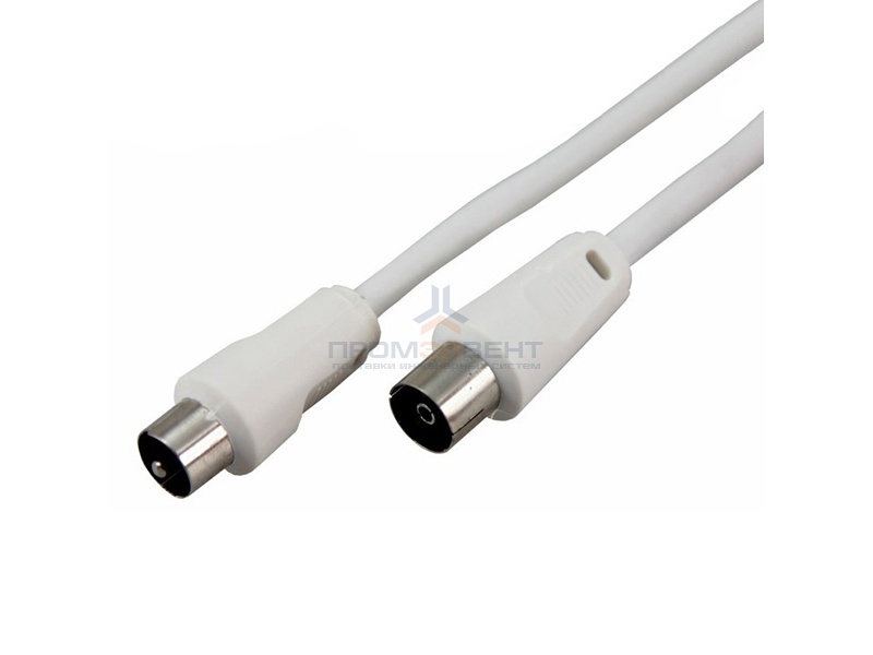 Шнур TV PLUG-TV JACK 3М Белый